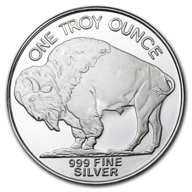 2014 One Ounce Silver Buffalo Coin 99 9 