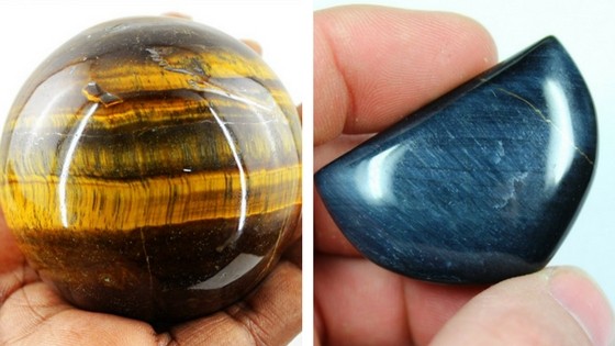 large tigers eye stone