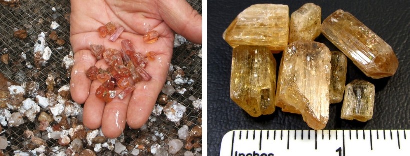 Imperial Topaz Mines of the Ouro Region in Brazil