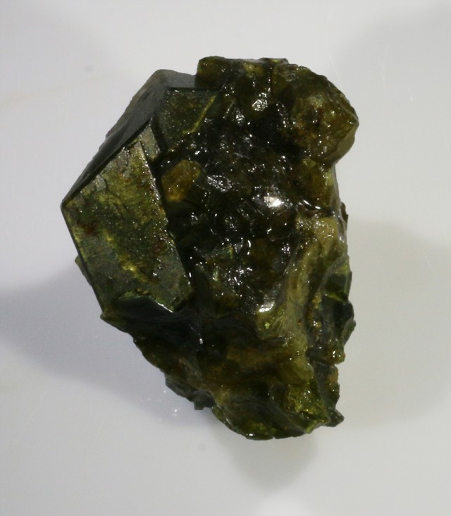 grossular garnet rough crystal specimen