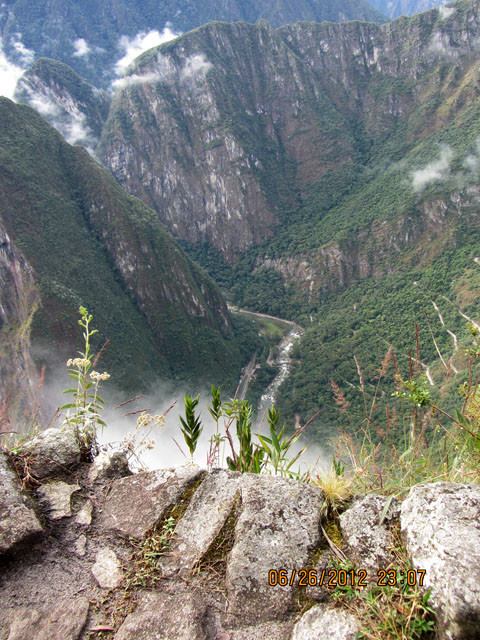 Crystals On Death Hike Mountain Beside Machu Picchu