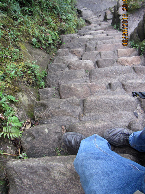 Crystals On Death Hike Mountain Beside Machu Picchu