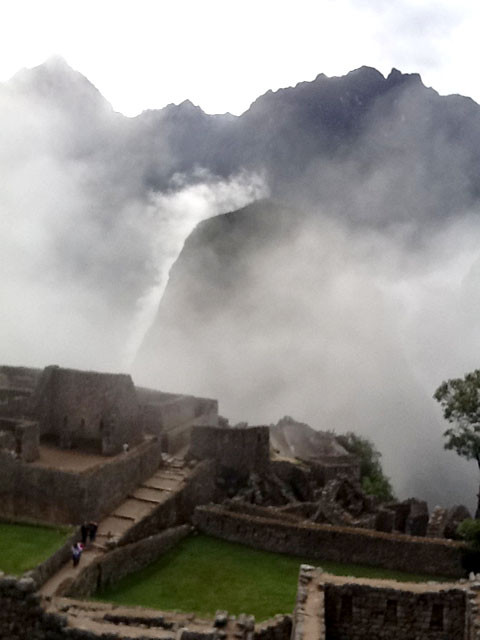 Crystals On Death Hike Mountain Beside Machu Picchu