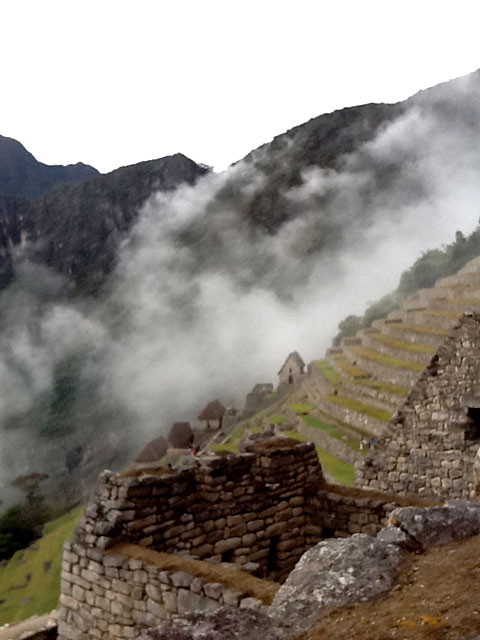 Crystals On Death Hike Mountain Beside Machu Picchu