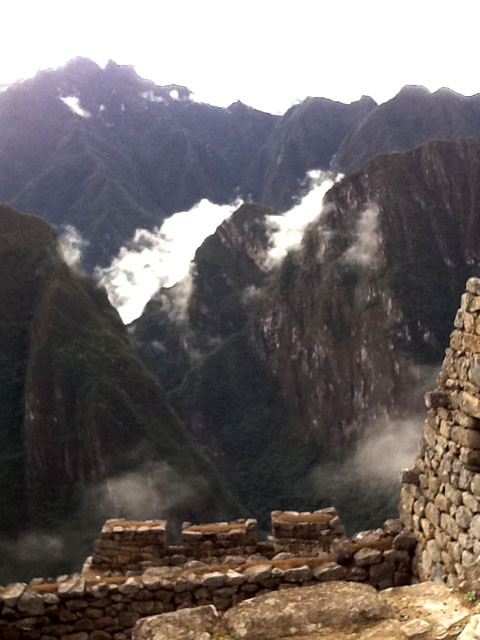 Crystals On Death Hike Mountain Beside Machu Picchu