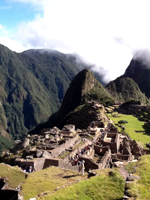 Crystals On Death Hike Mountain Beside Machu Picchu