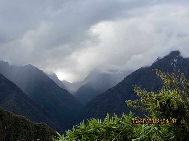 Crystals On Death Hike Mountain Beside Machu Picchu