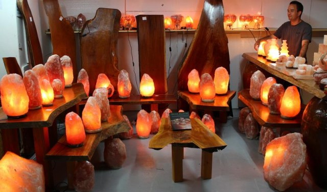 salt lamp baby room