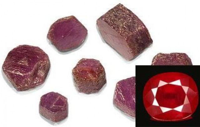 Glass Filled Ruby treatment