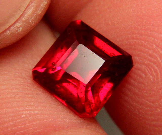 How do they treat ruby gemstones