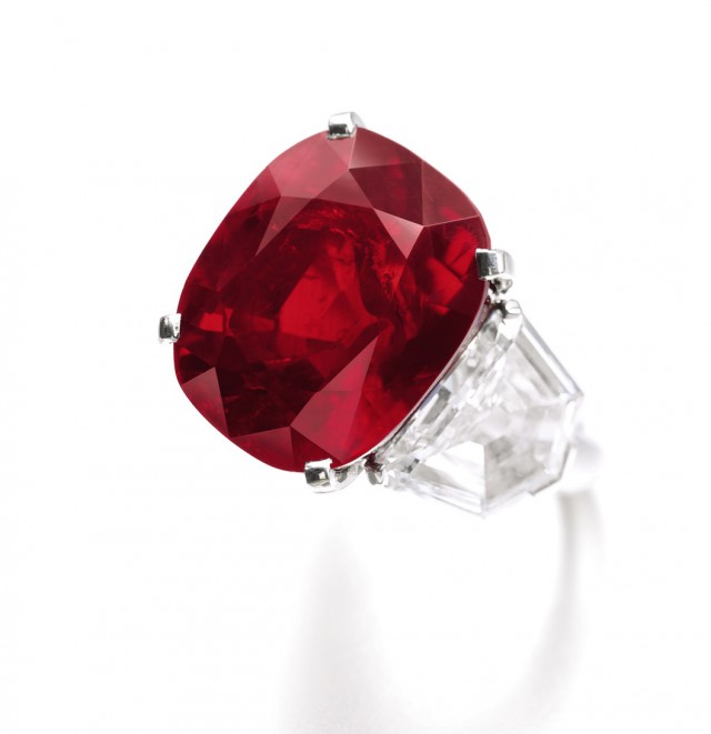 Sunrise Ruby Sets A New World Record Sale Price