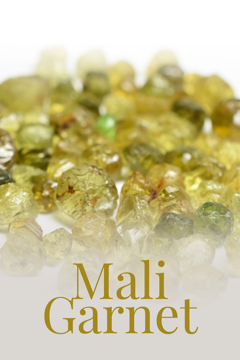 mali garnet gemstone