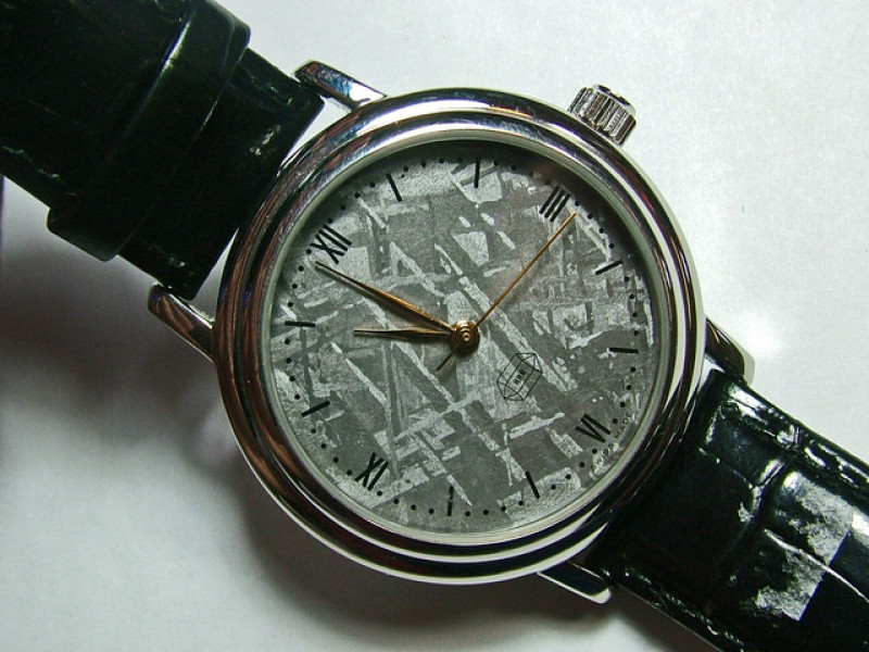 meteorite gemstone watch