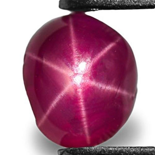 Vietnam Star Ruby, 1.05 Carats, Bright Pinkish Red