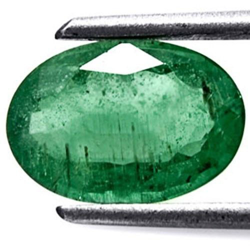 Zambia Emerald, 1.50 Carats, Dark Green Oval
