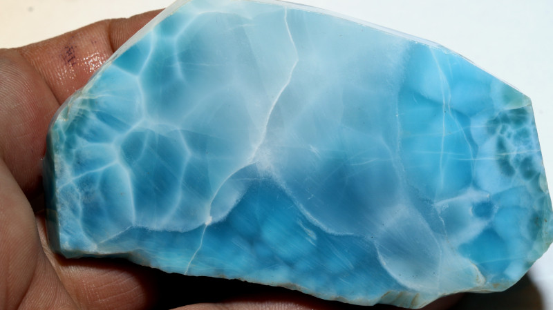 larimar gemstone rough specimen