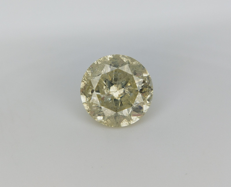 1.07 carats Loose Yellow diamond gemstone,Brilliant