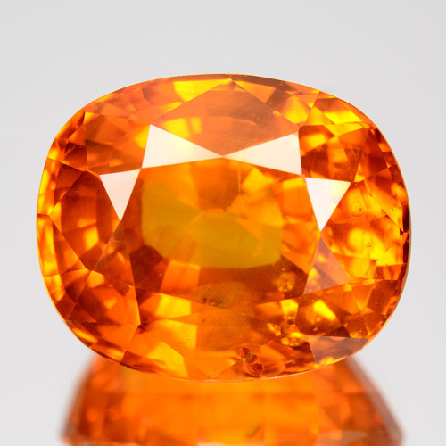 Beautiful 13 44 Cts Natural Corundum Yellow Sapphire