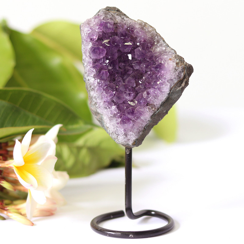 natural amethyst dump druzy 1strand