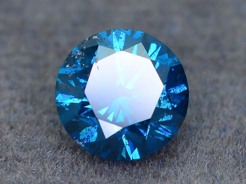AAA Grade 1 0 Ct Blue Diamond SKU 19