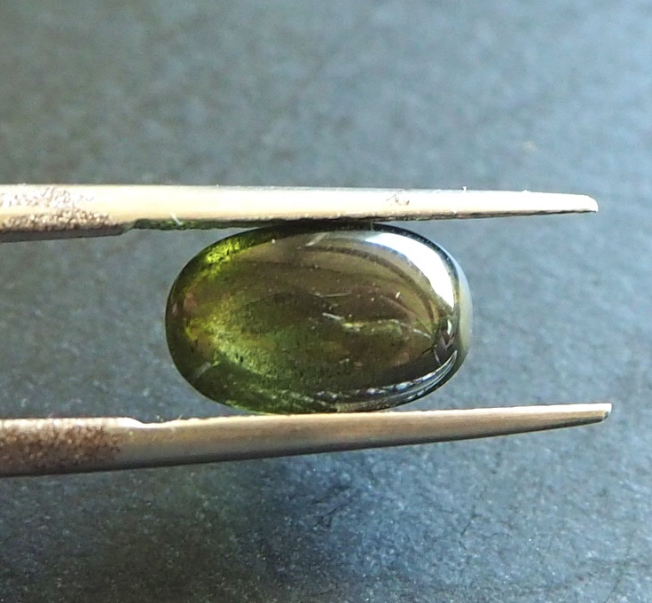 Rare cat’s eye peridot 5.35ct