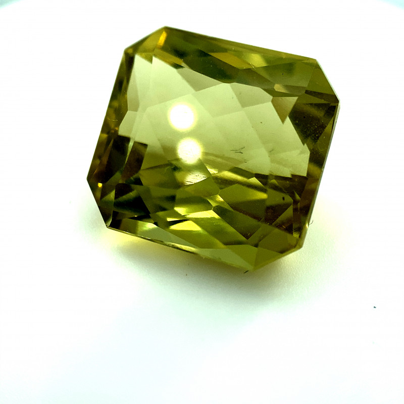 green hiddenite gemstone