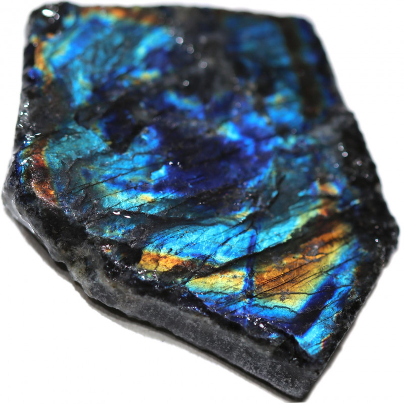 spectrolite gemstone rough