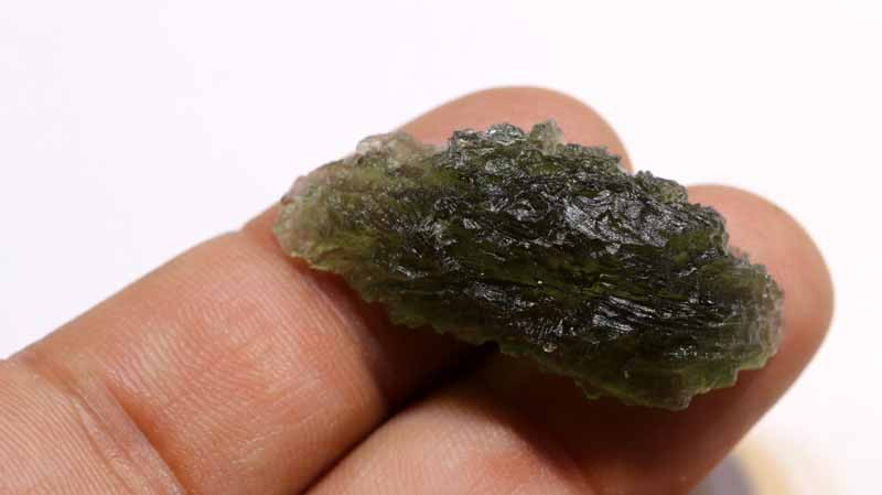 moldavite rough specimen