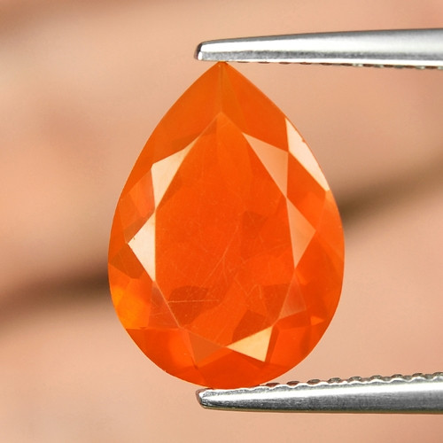 2.48 Cts Very Rare Unheated Mexican Fire Opal Loose Gemstones