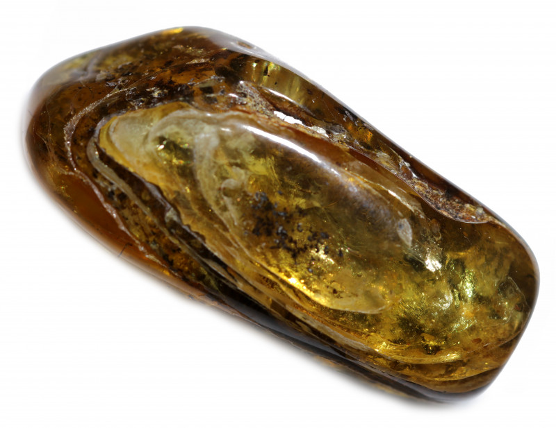 158 Cts Tumbled Polished Rough Amber AM 1741