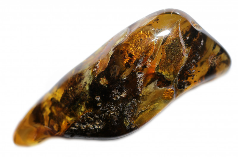 160 Cts Tumbled Polished Rough Amber AM 1744