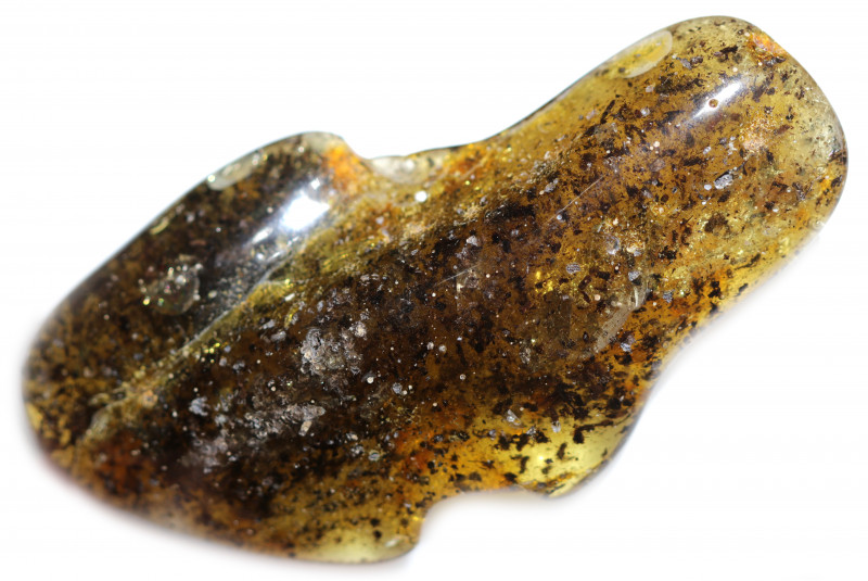 124 Cts Tumbled Polished Rough Amber AM 1746