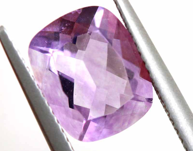 brazilian fluorite faceted gemstone