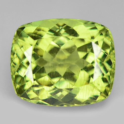 9.93 Cts Un Heated Natural Green Apatite Loose Gemstone