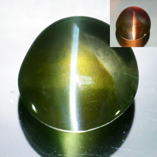 LooseGemstoneCats Eye|0.38 Cts Cats Eye for Ring Eye Natural Green Alexandrite Eye|Alexandrite Eye Oval Natural Cats Eye Free Shipping LooseGemstoneCats Eye|0.38 Cts Cats Eye for Ring Eye Natural Green Alexandrite Eye|Alexandrite Eye Oval Natural Cats Eye Free Shipping