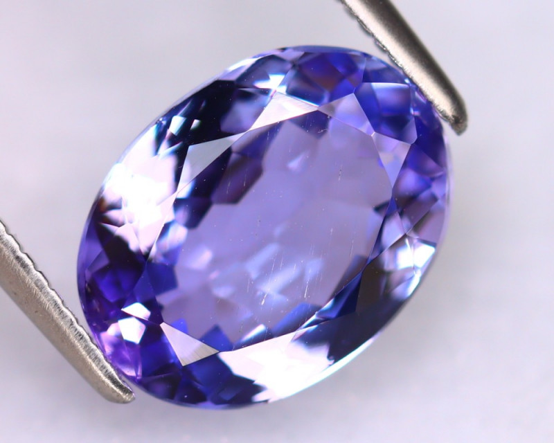 Tanzanite 3.16Ct Natural VVS Purplish Blue Tanzanite