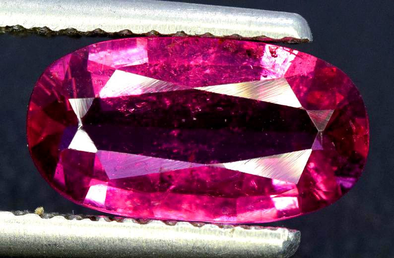 pink rubellite tourmaline gemstone