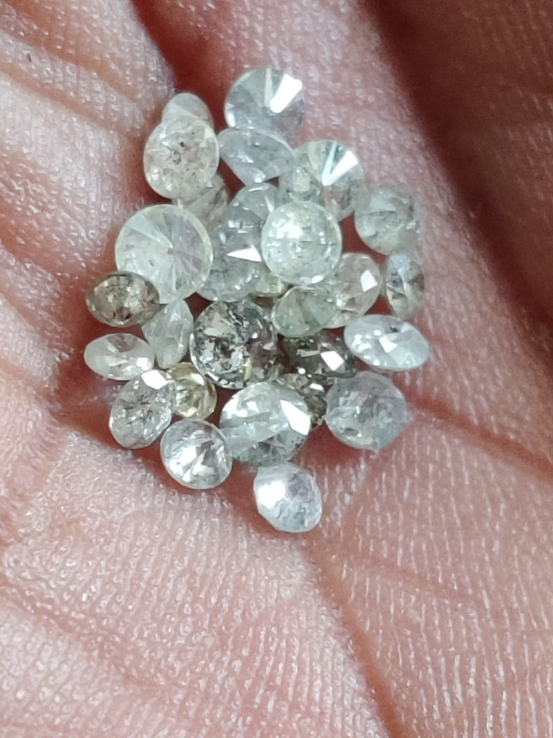 NATURAL WHITE DIAMONDS2CTWLOT7PTS10PTSNR,LOWESTDEAL