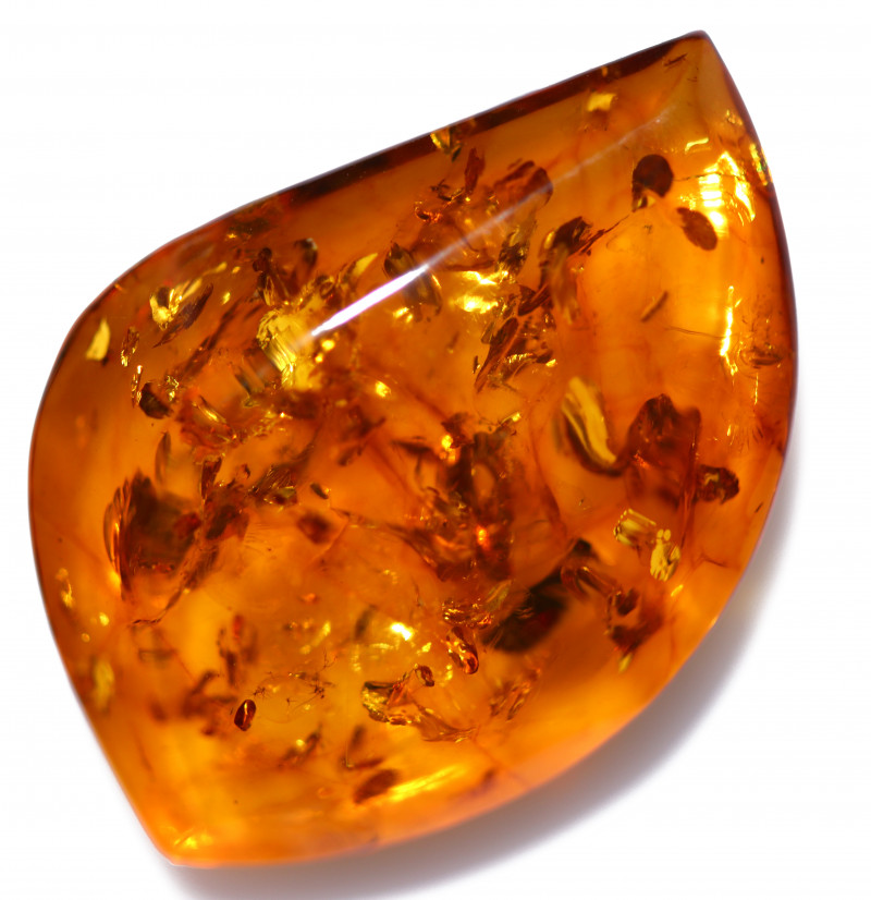 27 Cts Faceted Natural Amber from Poland code CCC2854