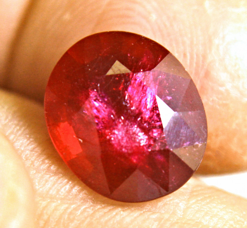 7.44 Carat Fancy Composite Ruby
