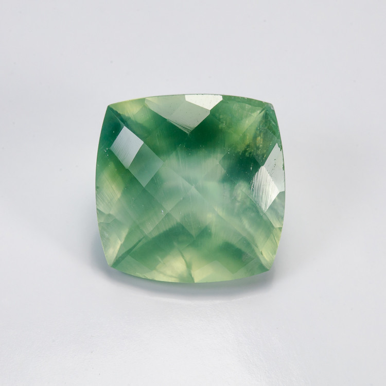 prehnite gemstone faceted