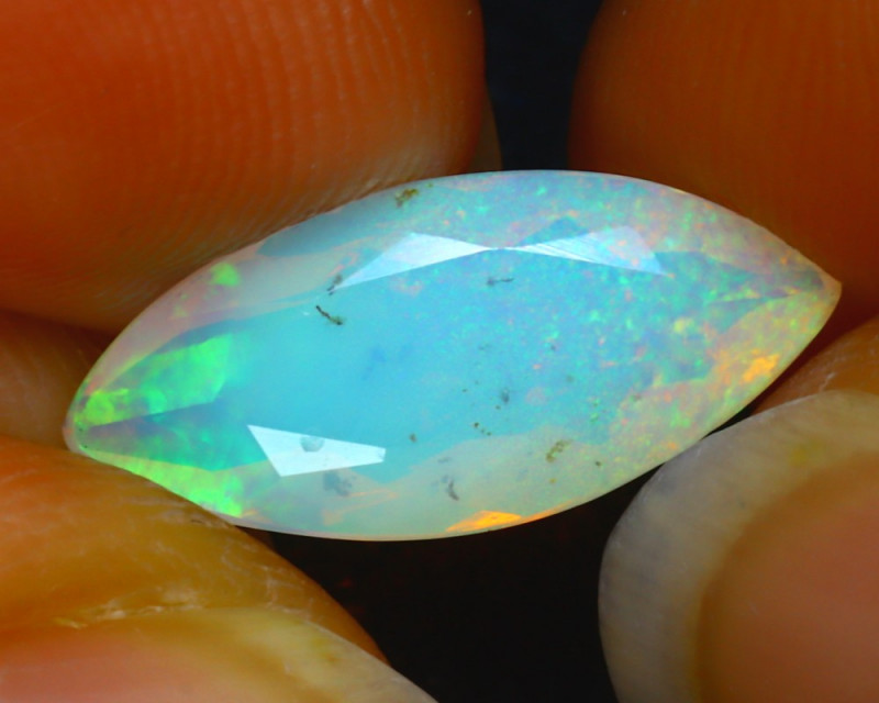 Welo Opal 2 05ct Natural Ethiopian Play Of Color Opal