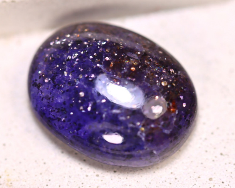 purple aventurine cabochon