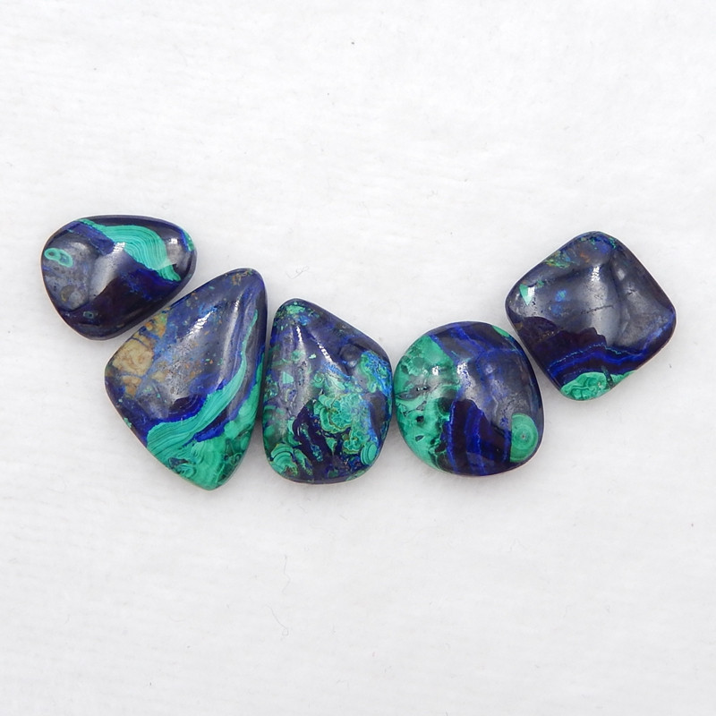 azurite cabochon parcel