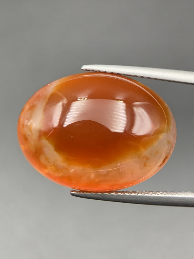 carnelian cabochon gemstone