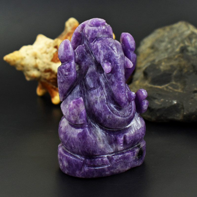 purple mineral rocks