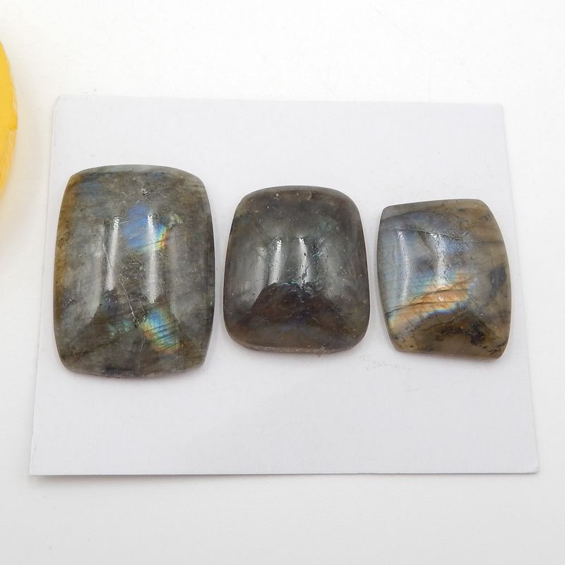 gray labradorite cabochons