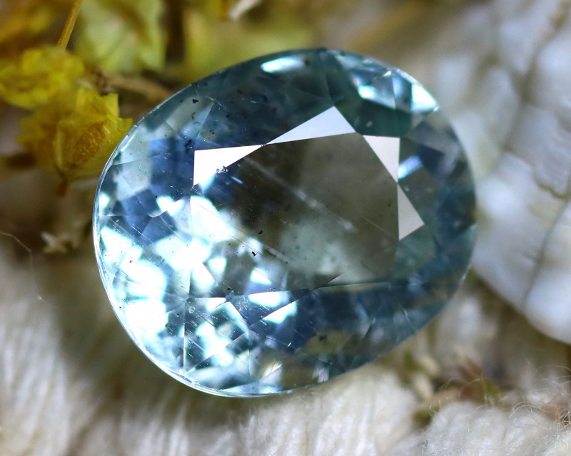 Aquamarine 6.45Ct Natural Light Blue Aquamarine DN112/B54