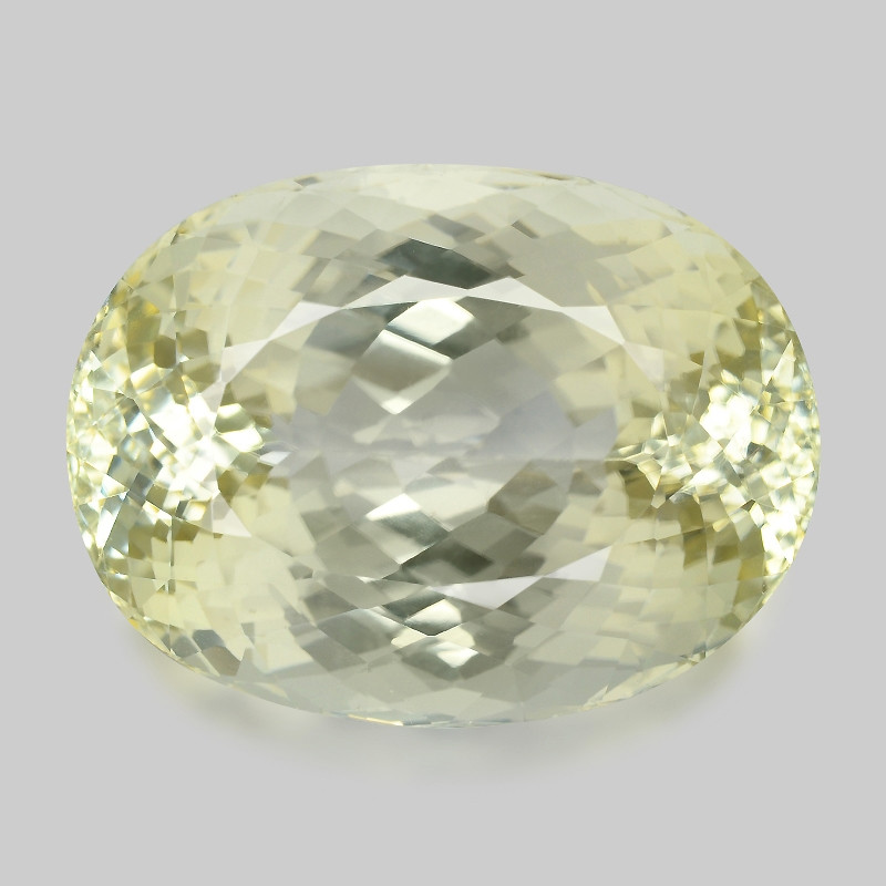 triphane spodumene gemstone faceted