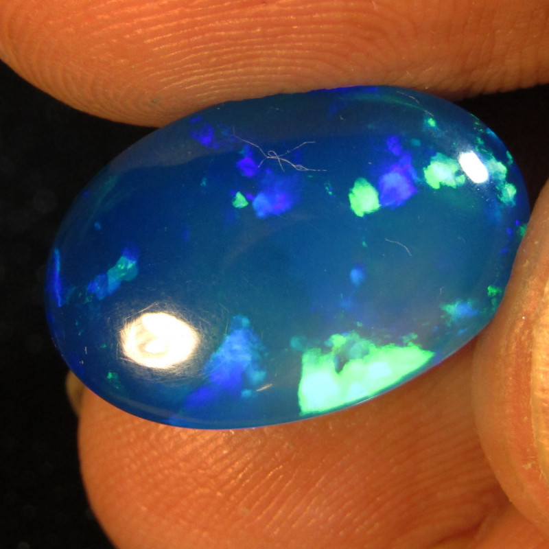 7 03cts Natural Excellent Color Play Color Opal Oval